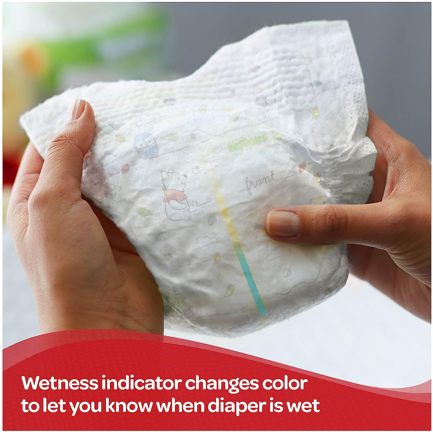 Baby Diapers Size Newborn (up to 10 lbs), 128ct, Huggies Little Snugglers - Image 5